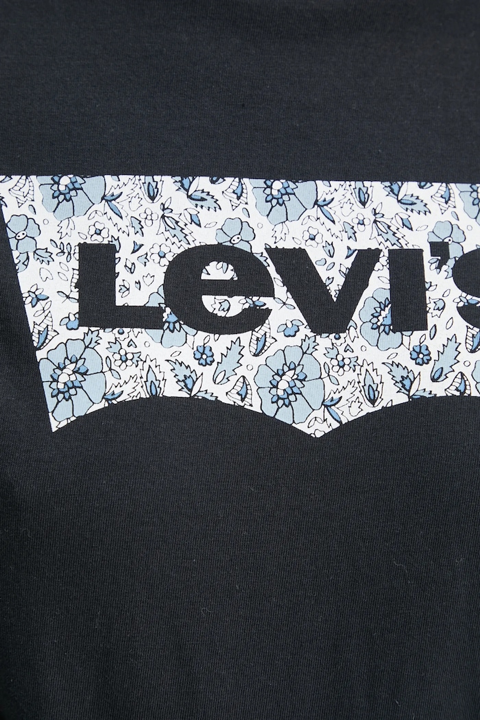 Bavlněné tričko Levi's THE PERFECT TEE 17369. černá