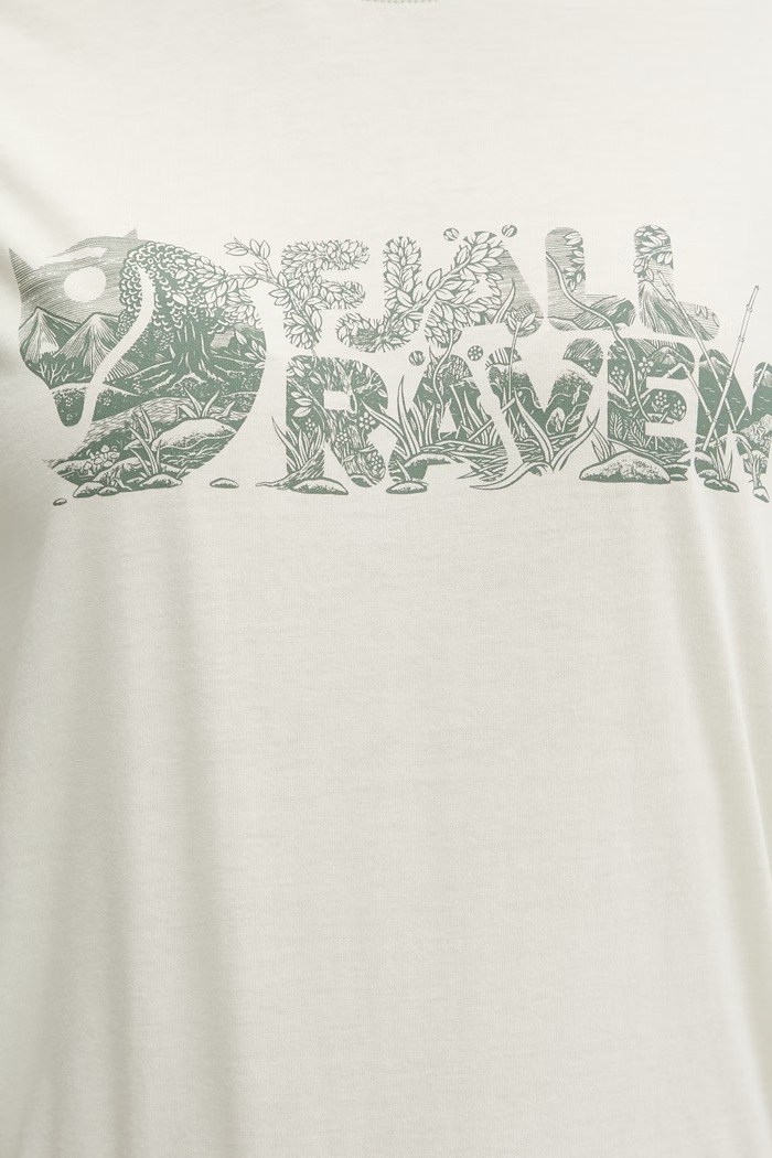 Fjallraven tricou pentru femei, cu bumbac Lush F14600165 verde