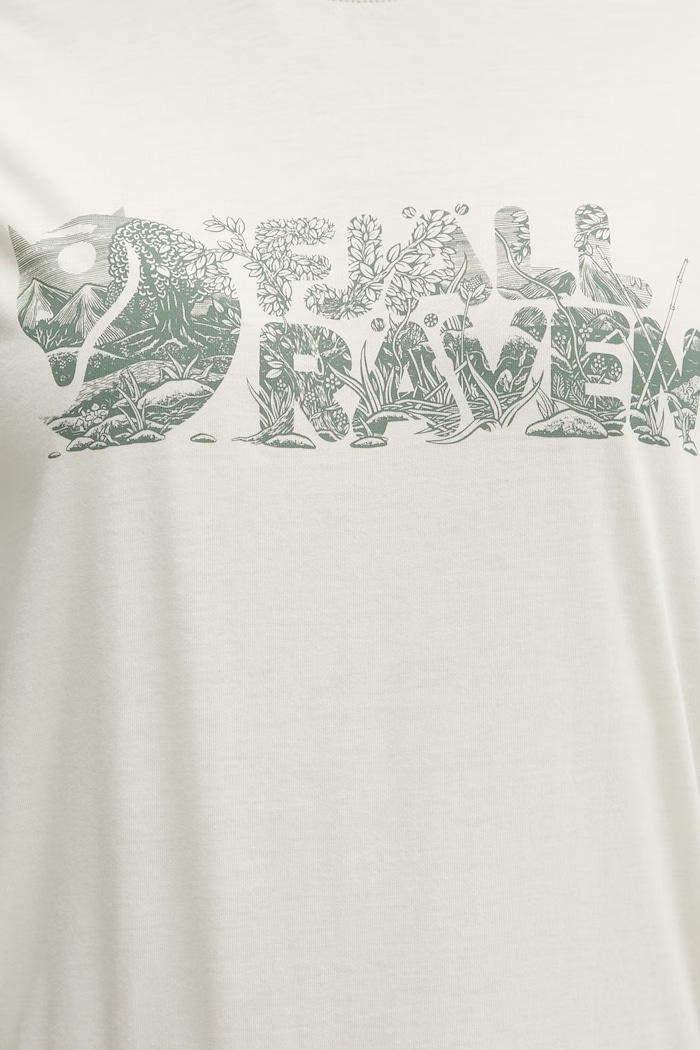 Fjallraven tricou pentru femei, cu bumbac Lush F14600165 verde