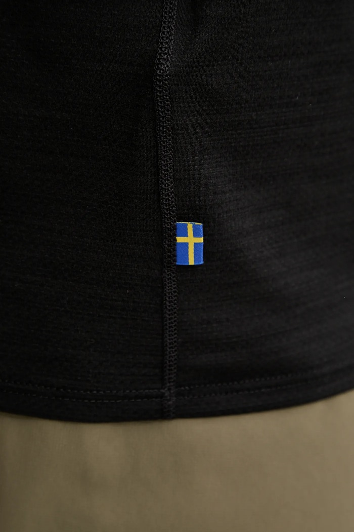 Športové tričko Fjallraven Abisko Lite F14600203 čierna