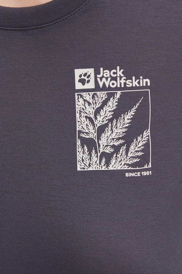 Спортна тениска Jack Wolfskin Vonnan Graphic A63953 син