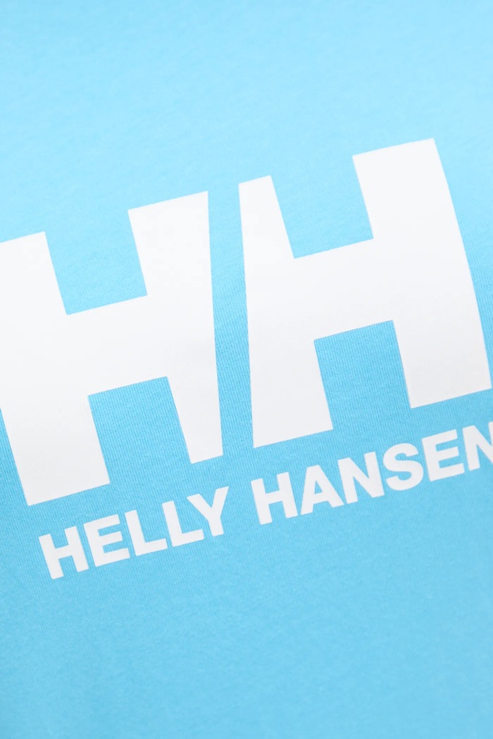 Памучна тениска Helly Hansen HH LOGO 54593 син
