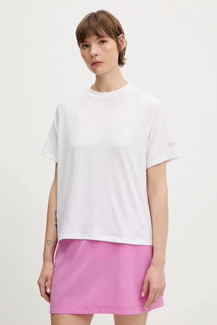 Tričko Helly Hansen OCEAN relaxed biela 34482