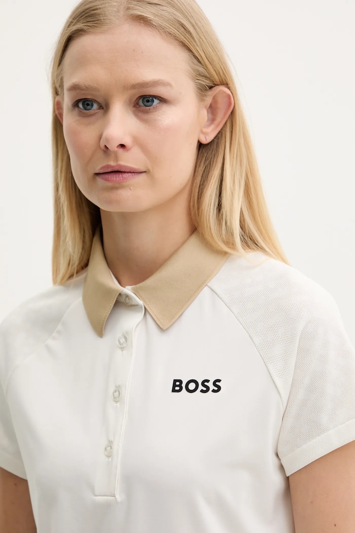 BOSS tricou polo bej 50540217