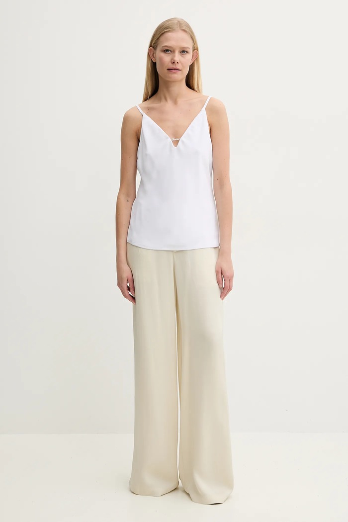 Halenka Guess CAROLINE W5GH58.WGLD2 bílá SS25