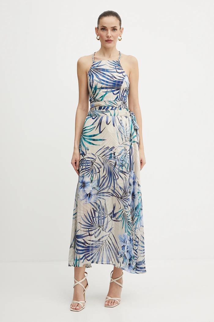 Μπλουζάκι Guess GAELLE W5GH74.WH9Z2 μπεζ SS26