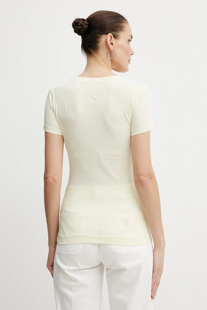 Ruházat Guess t-shirt W5GI17.J1314 sárga