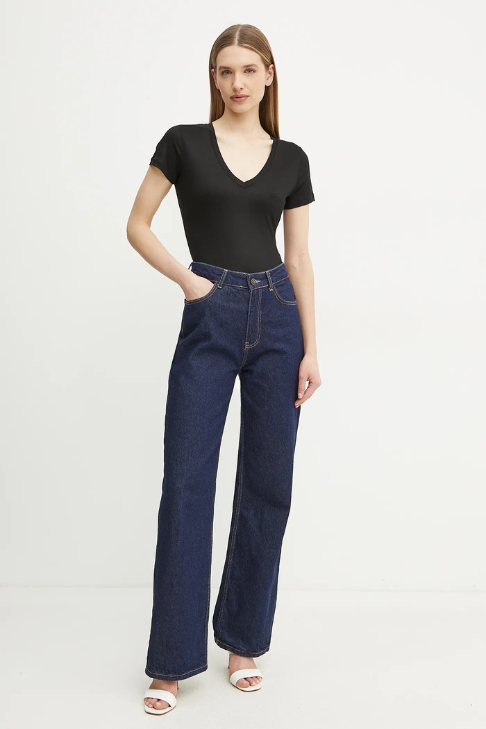 Guess tricou W5GP31.KCSX2 negru AW25