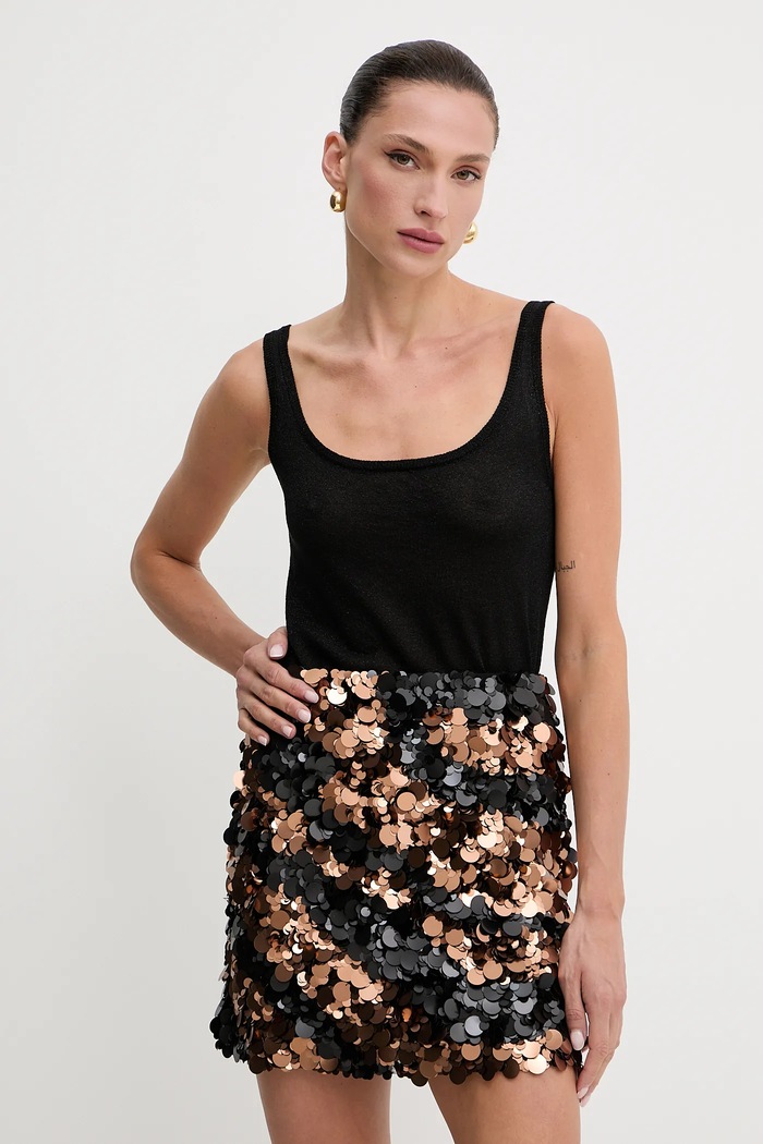 Guess Top NELLIE czarny W5GR16.Z3E22