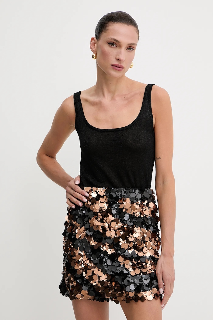 Guess Top NELLIE czarny W5GR16.Z3E22