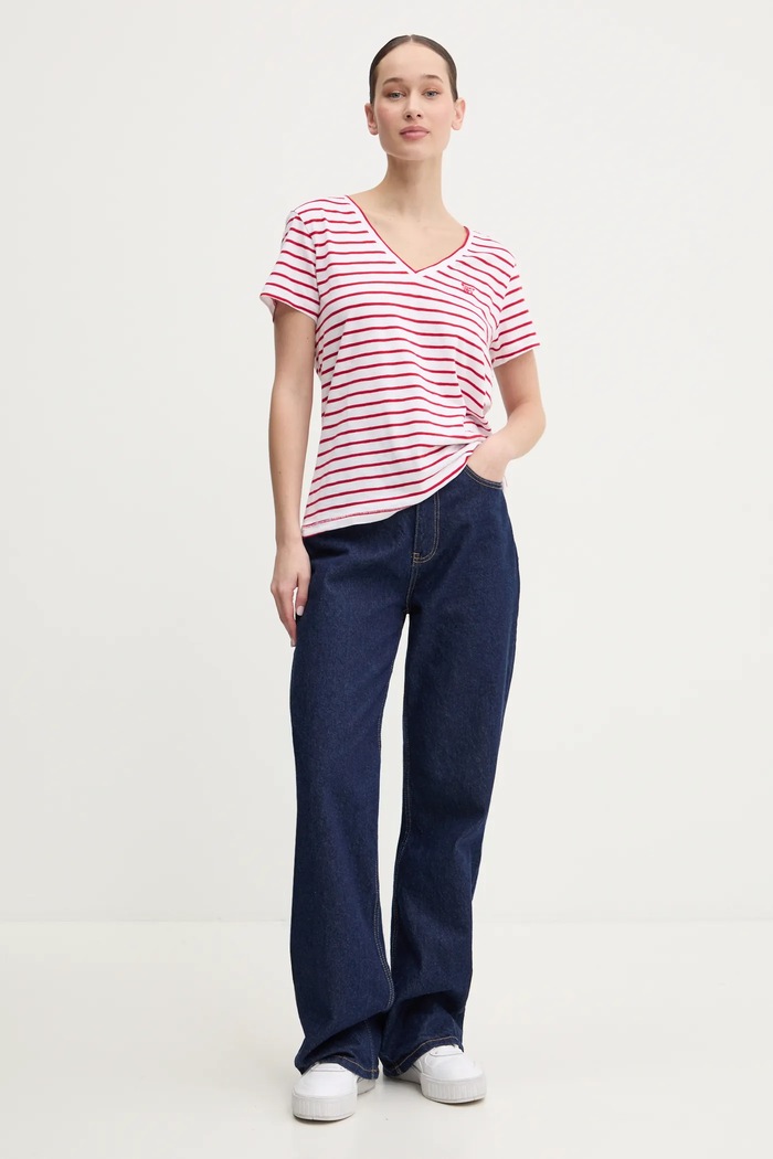 Tričko Superdry W1011181A.E4M červená SS25