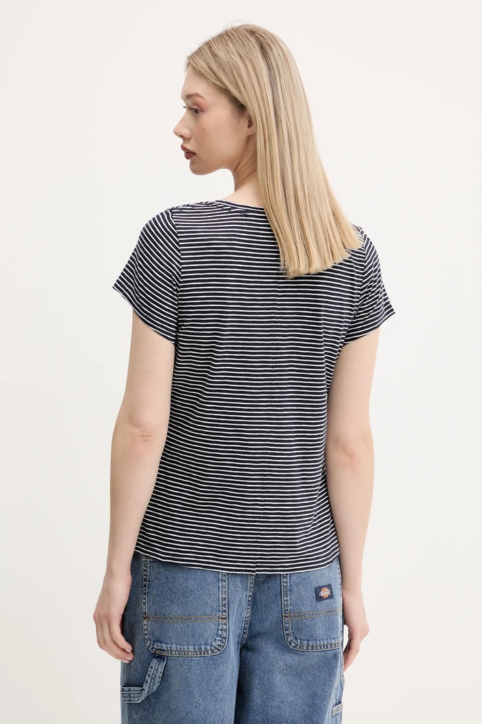 Ruházat Superdry t-shirt W1011381A.F1Q sötétkék