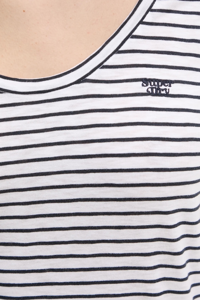 Superdry t-shirt W1011381A.F7W granatowy