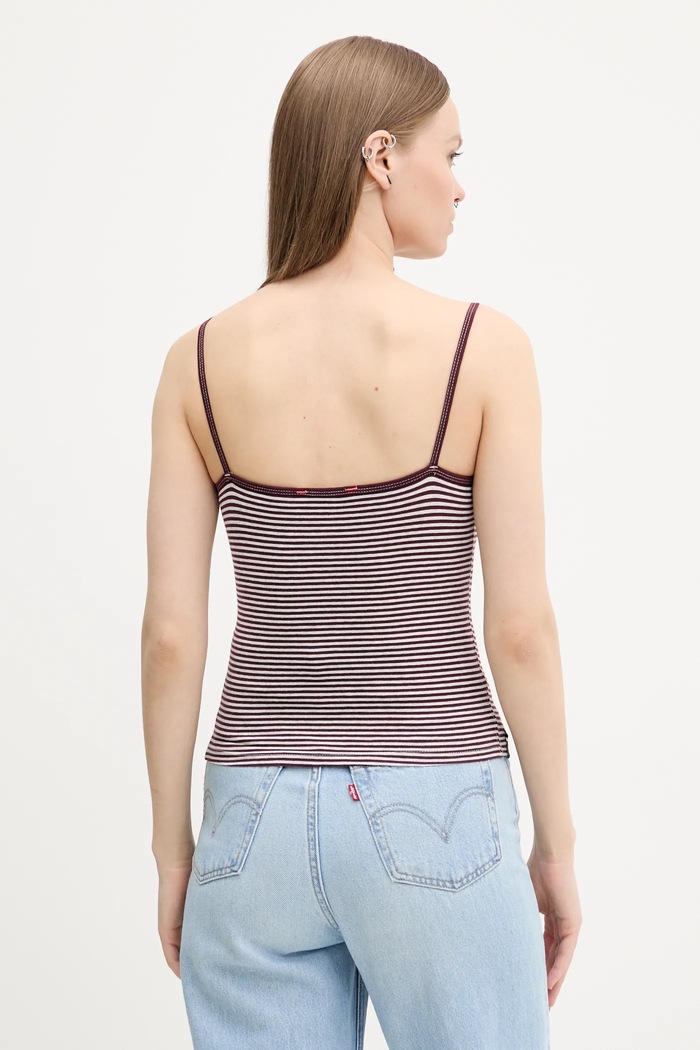 Oblečenie Top Superdry W6012036A.E9I burgundské