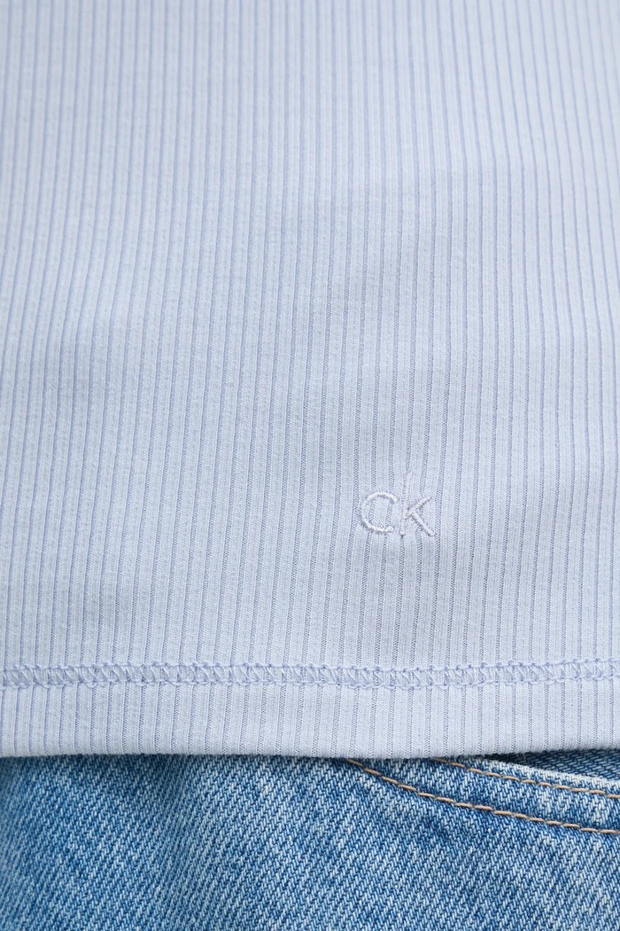 Top Calvin Klein K20K208246 modrá