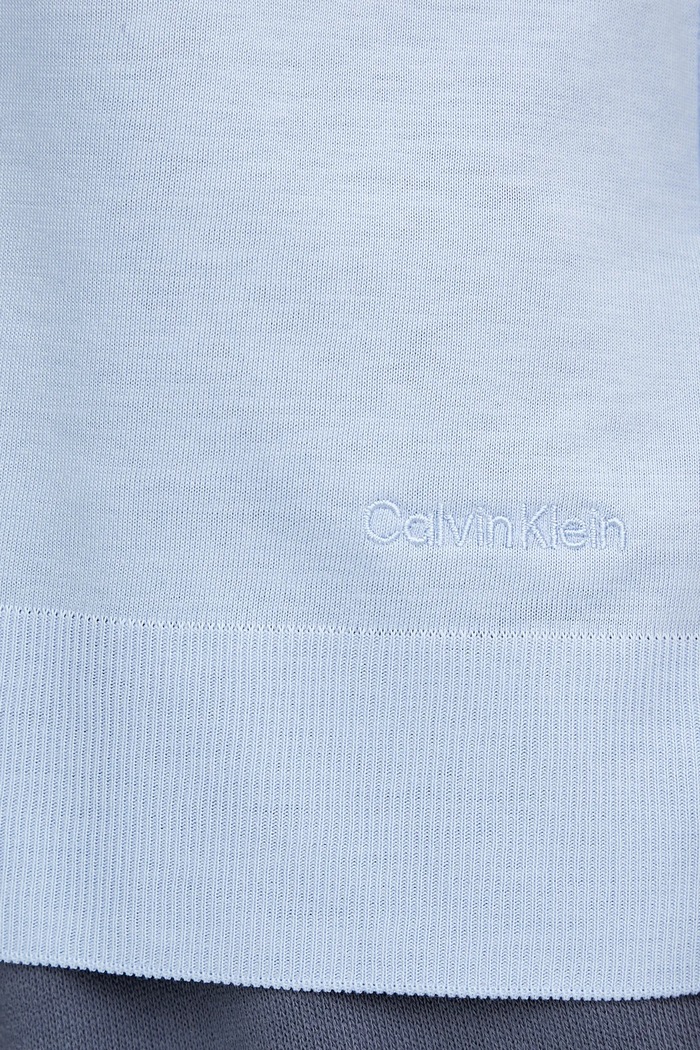 Calvin Klein t-shirt LV044B206G niebieski