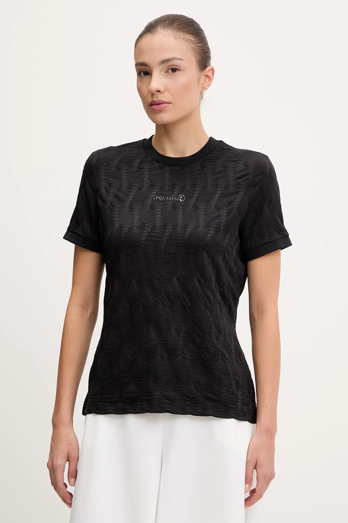 Sportalm t-shirt elasztánnal fekete 250168
