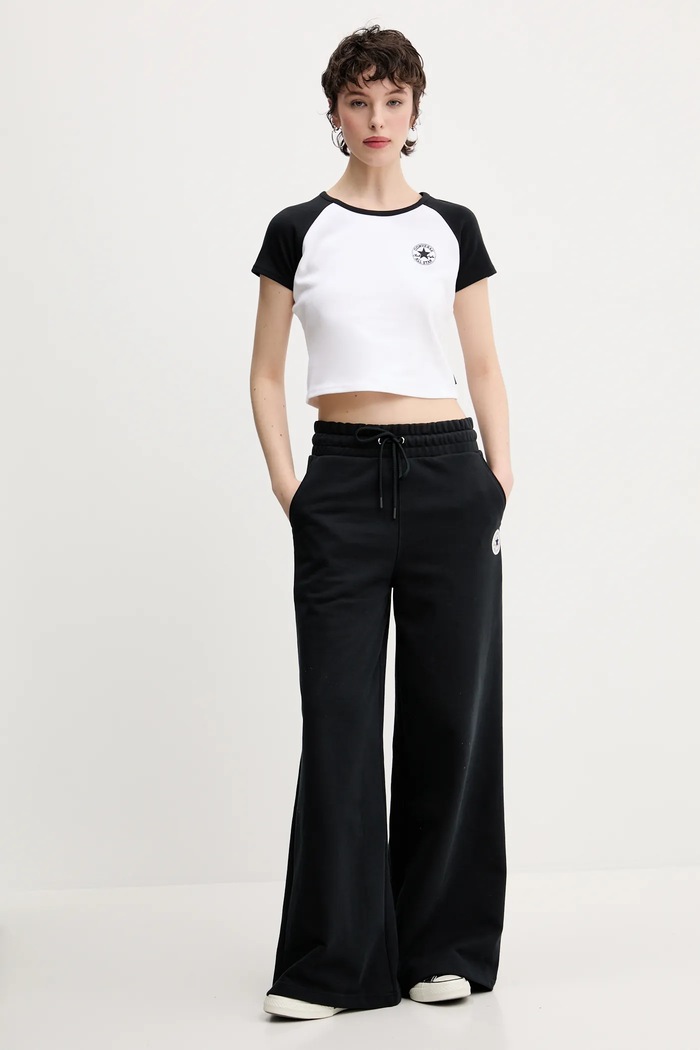 Μπλουζάκι Converse 10027396.A01 λευκό SS25