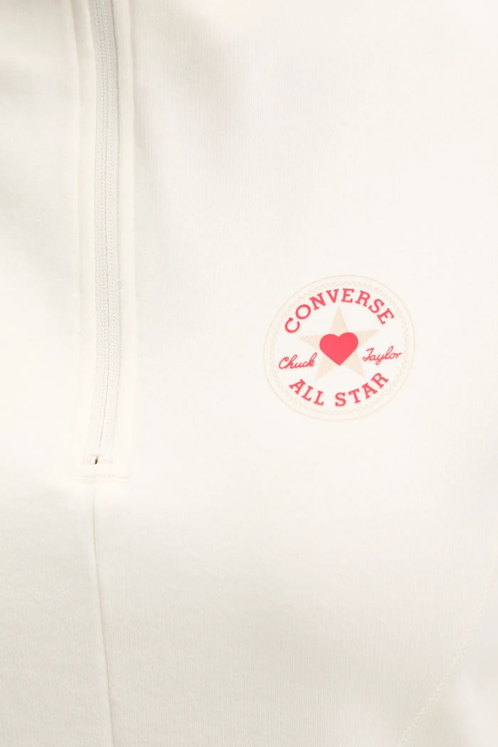 Tričko s dlhým rukávom Converse 10028308.A01 béžová