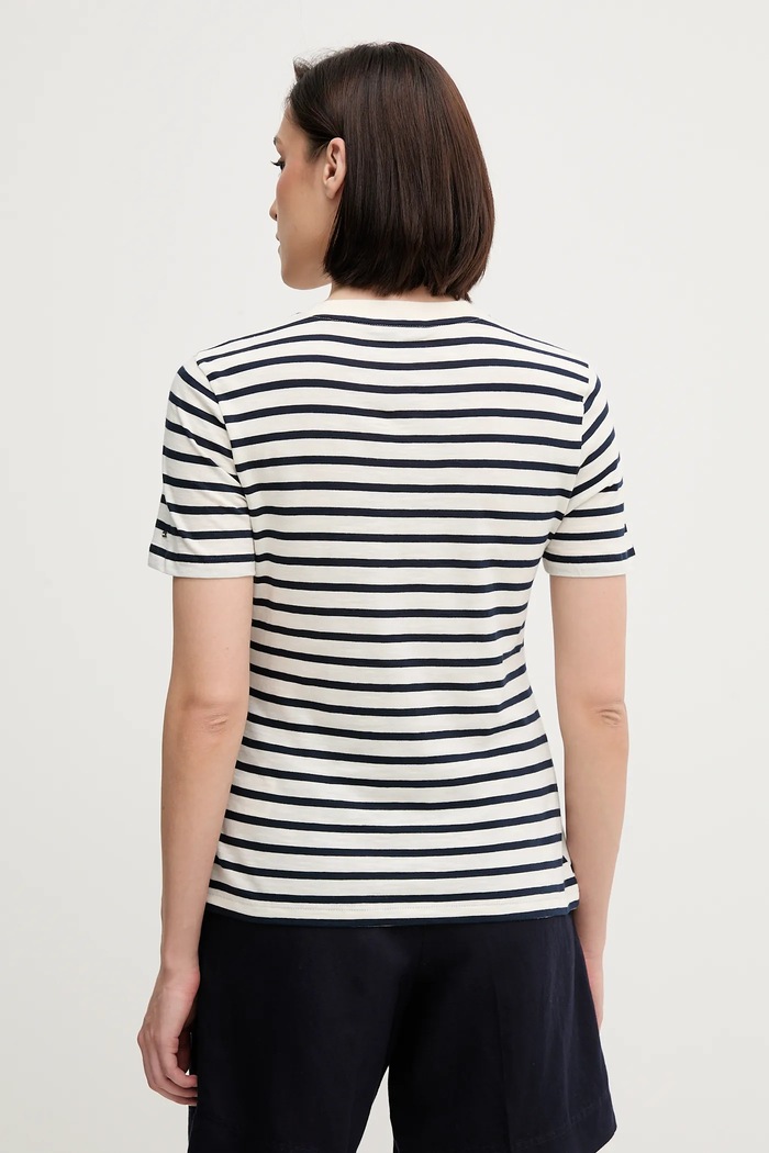 Oblečenie Bavlnené tričko Tommy Hilfiger WW0WW44559 béžová