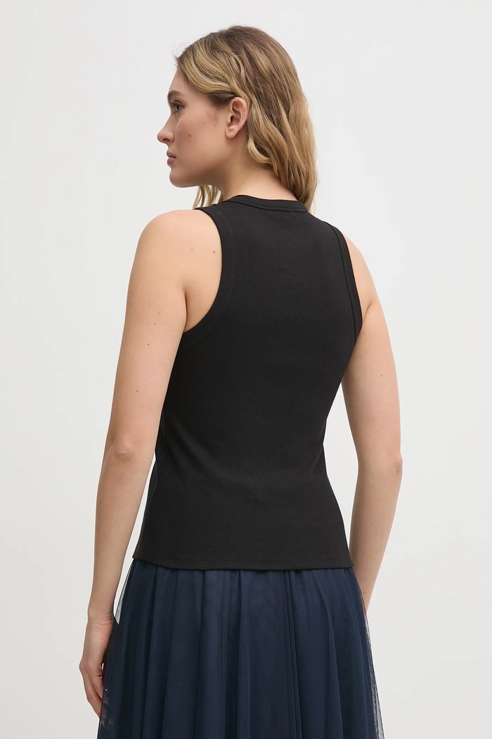 Îmbrăcăminte Dkny top DJ5T1413 negru