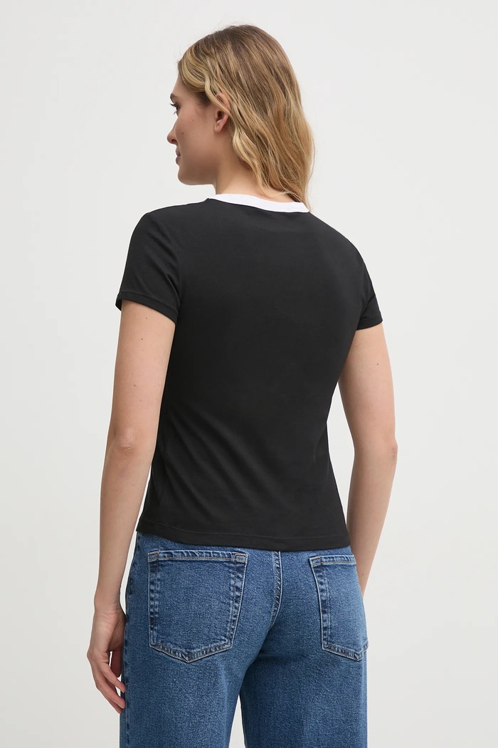 Abbigliamento Dkny t-shirt in cotone DJ5T1340 nero
