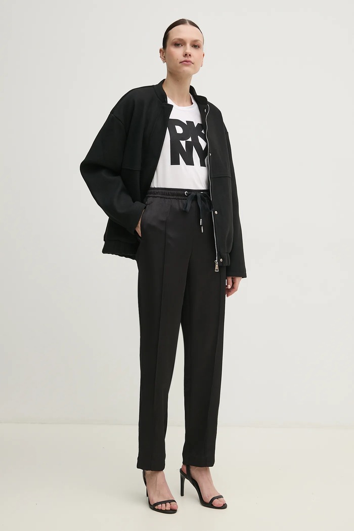 Dkny t-shirt P5AHSWNA biały SS25