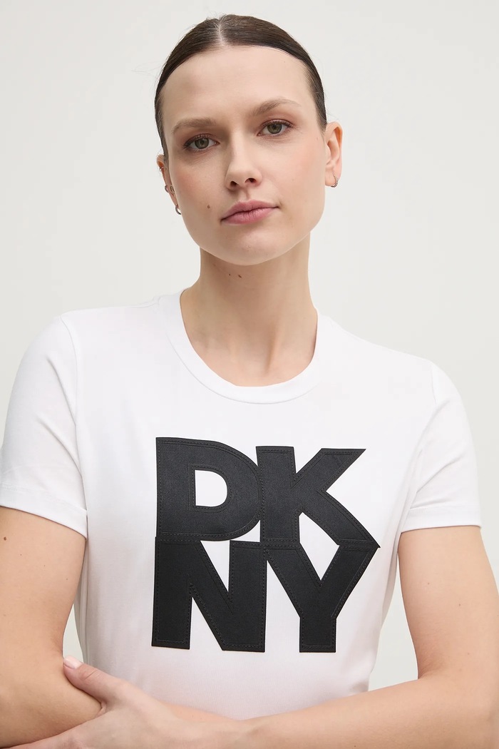 Dkny t-shirt biały P5AHSWNA
