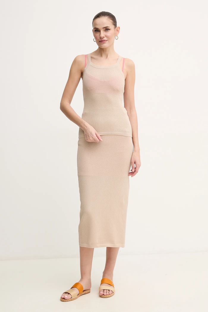 Top Dkny DJ5R0533 μπεζ SS25