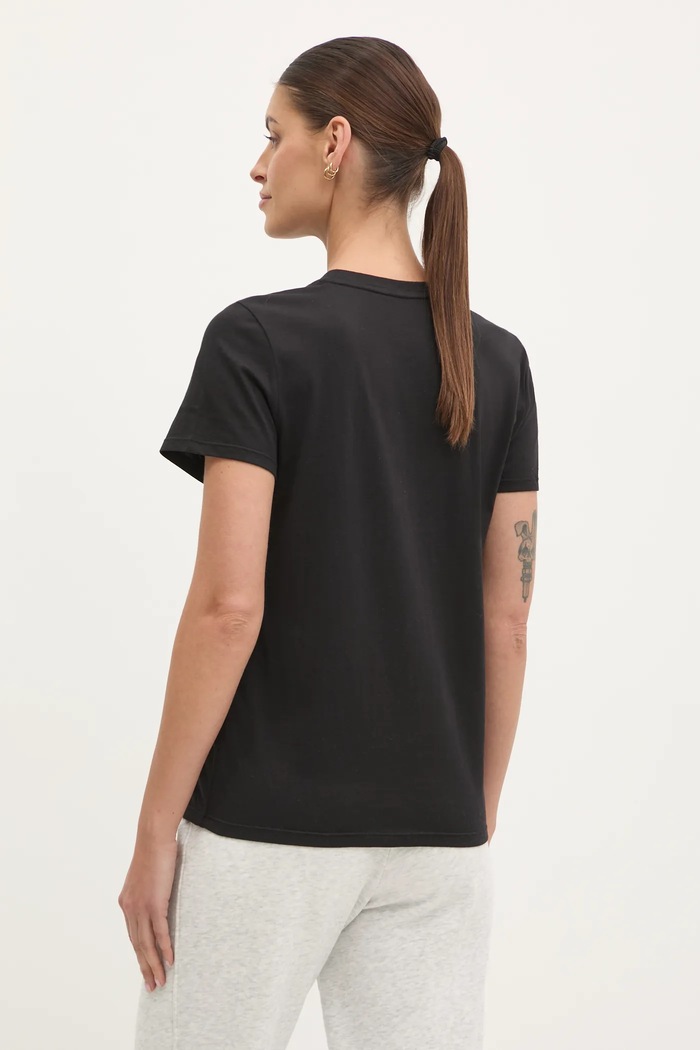 Oblečení Bavlněné tričko Dkny DP5T1250 černá