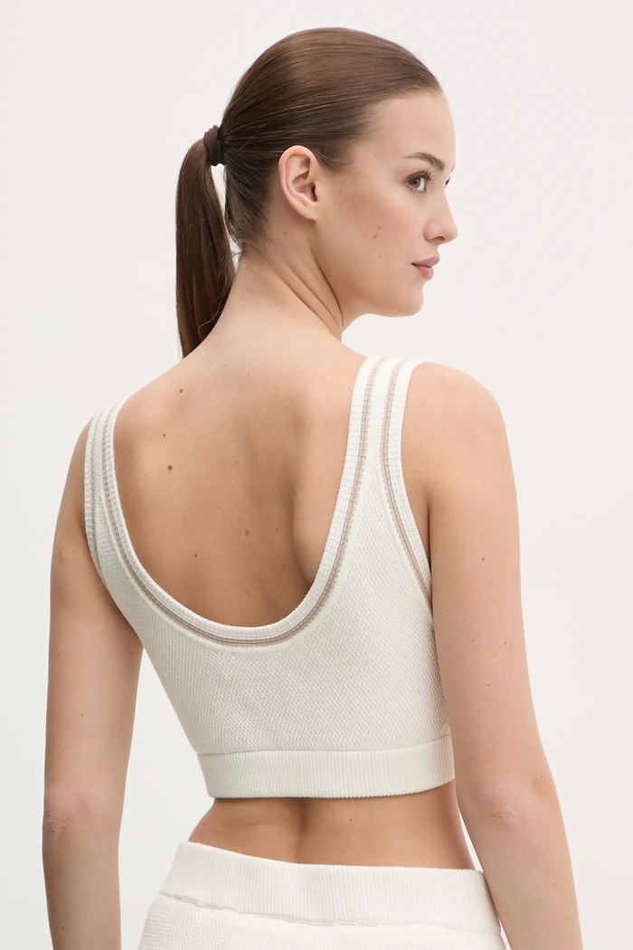 Îmbrăcăminte Dkny top DP5R6023 bej