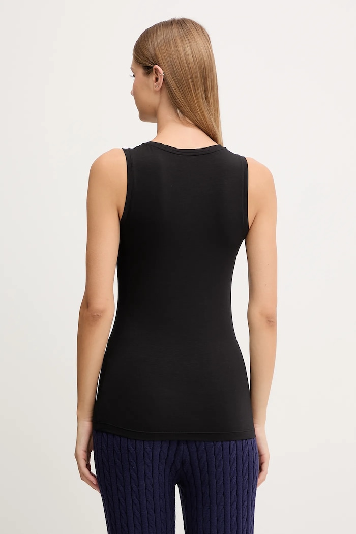 Top Emporio Armani Underwear EW000407.AF10889 čierna AW25