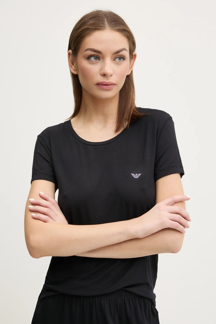 Emporio Armani Underwear t-shirt EW000408.AF10889 czarny AW25