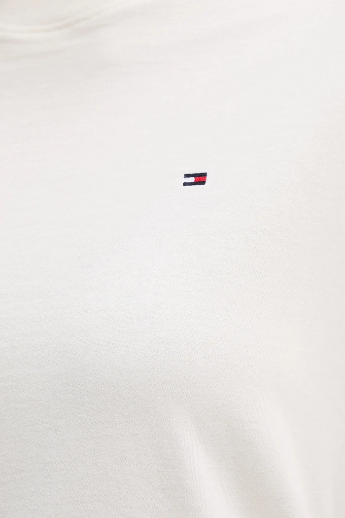 Памучна тениска Tommy Hilfiger UW0UW05763 бежов
