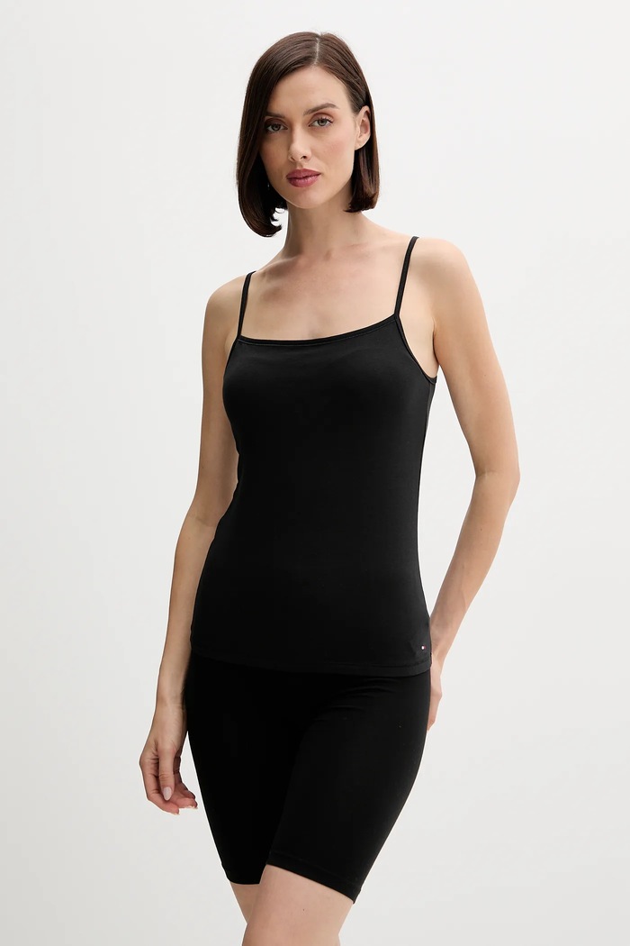 Top Tommy Hilfiger 2-pack UW0UW05957 λευκό SS26