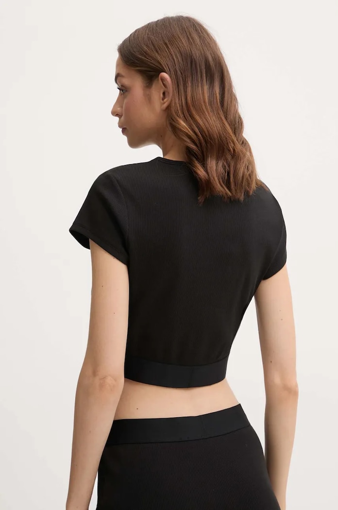 Oblečenie Tričko Calvin Klein Underwear LV00QS7349 čierna