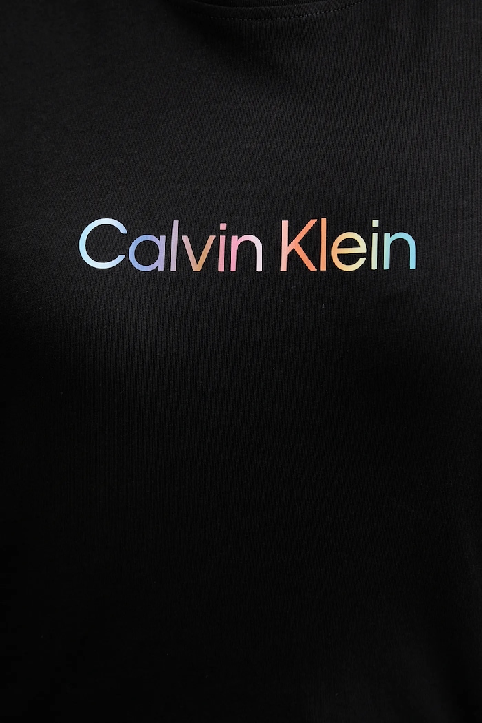 Βαμβακερό lounge t-shirt Calvin Klein Underwear μαύρο LV00QS7470