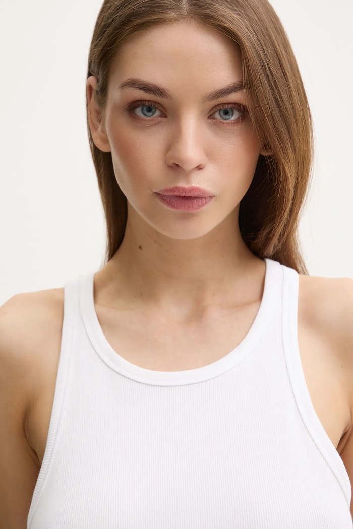Top Calvin Klein Underwear bijela LV00QS7492