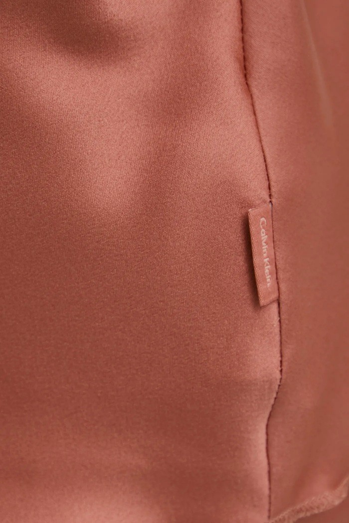 Top piżamowy Calvin Klein Underwear pomarańczowy LV00QS7499