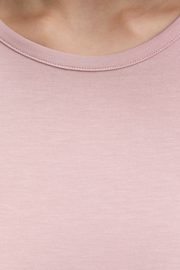 Calvin Klein Underwear T-shirt piżamowy damski z modalu różowy LV00QS7435