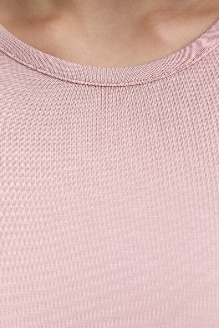 Calvin Klein Underwear T-shirt piżamowy damski z modalu różowy LV00QS7435