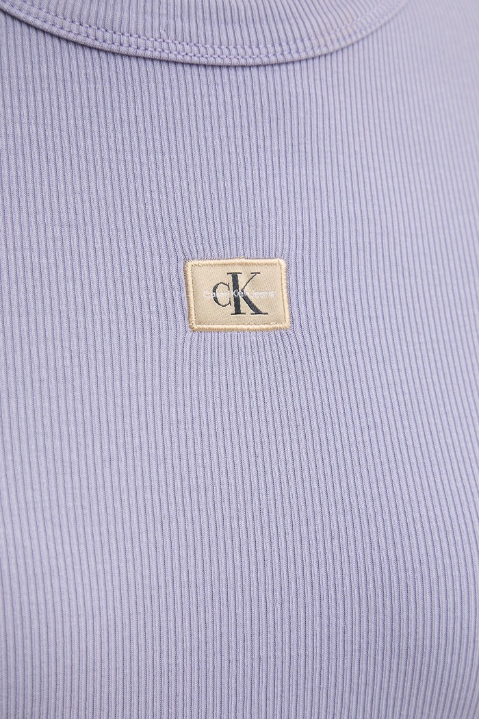Tričko Calvin Klein Jeans J20J225244 fialová