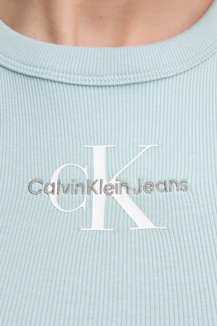 Top Calvin Klein Jeans Calvin Klein Jeans turkizna J20J225301