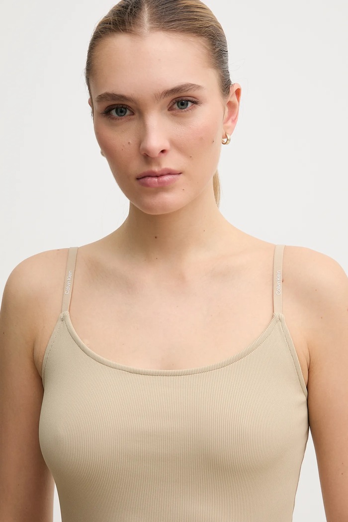 Top Calvin Klein Jeans béžová J20J225312