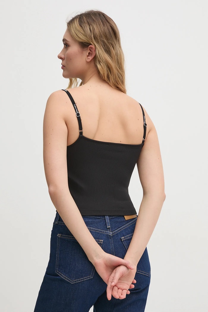 Odzież Calvin Klein Jeans top J20J225312 czarny