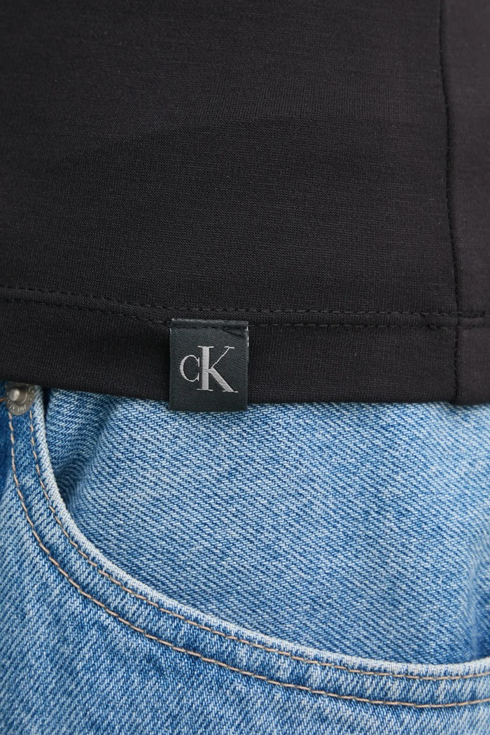 Calvin Klein Jeans top J20J225315 negru