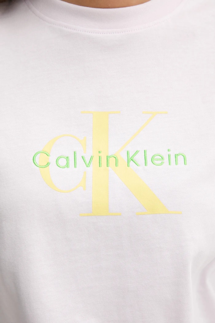 Calvin Klein Jeans tričko dámské bavlněné LV047B865G růžová