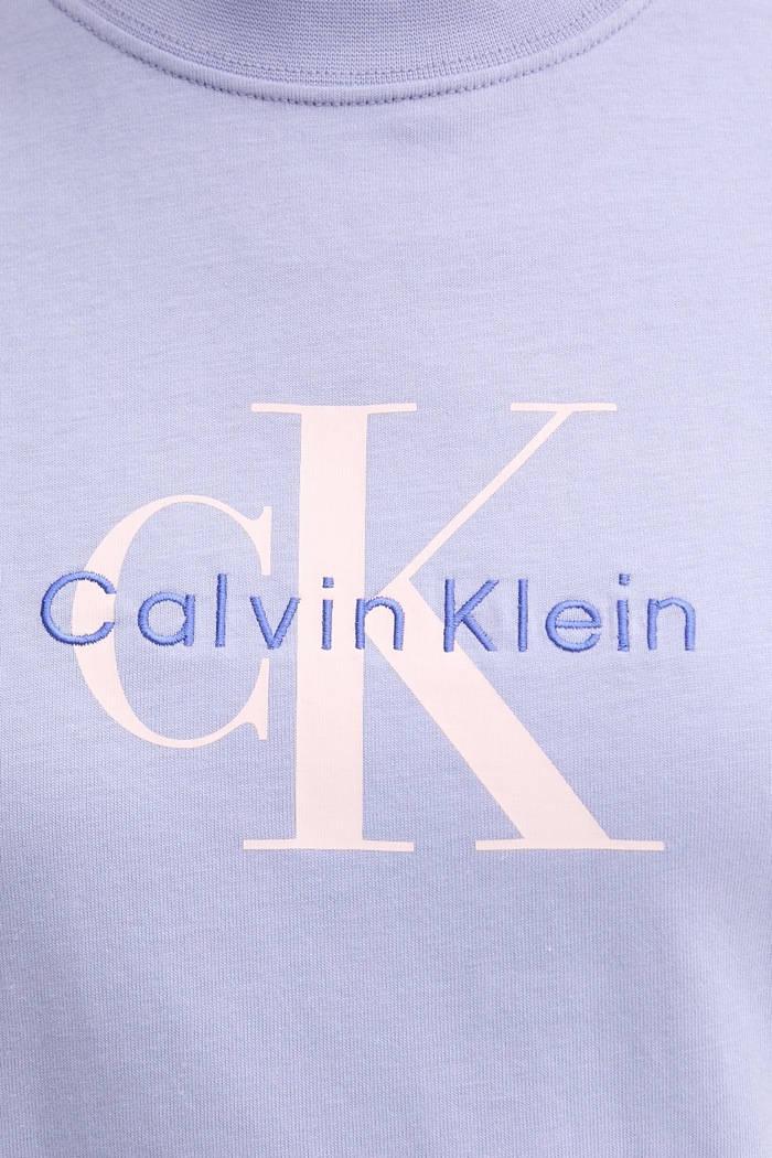 Calvin Klein Jeans tricou damă din bumbac violet LV047B865G