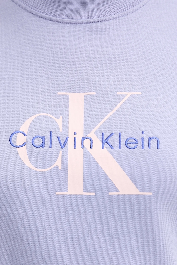 Calvin Klein Jeans tricou damă din bumbac violet LV047B865G