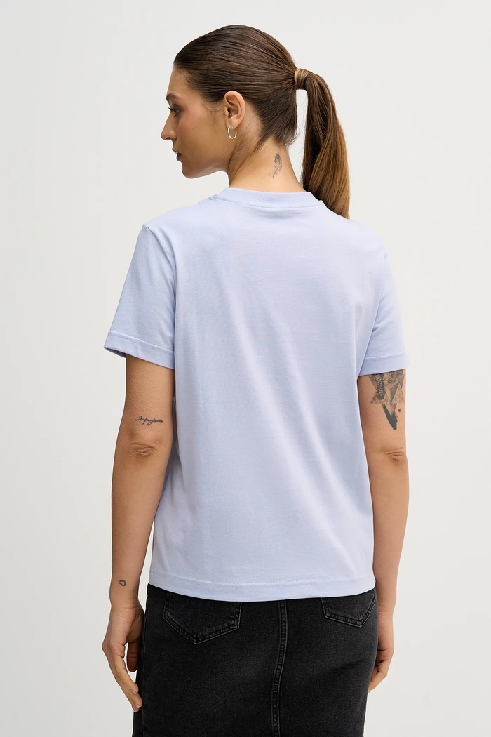 Îmbrăcăminte Calvin Klein Jeans tricou pentru femei bumbac LV047B865G albastru